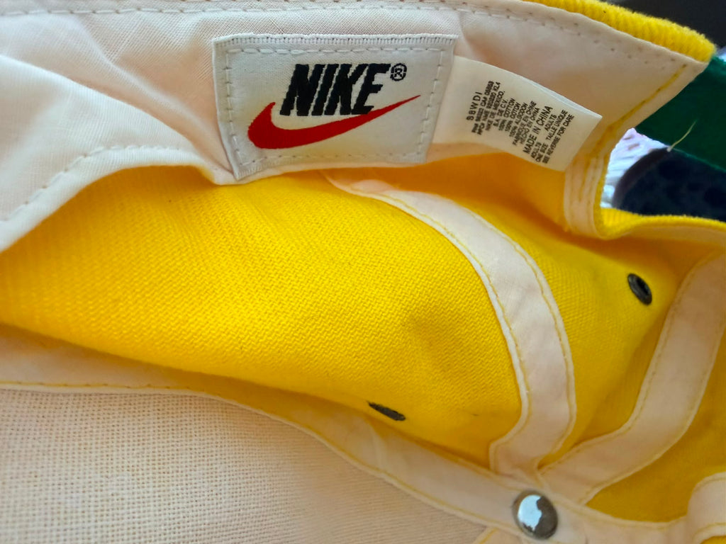 Nike Brasil Καπέλο Baseball Cap – Κίτρινο/Πράσινο