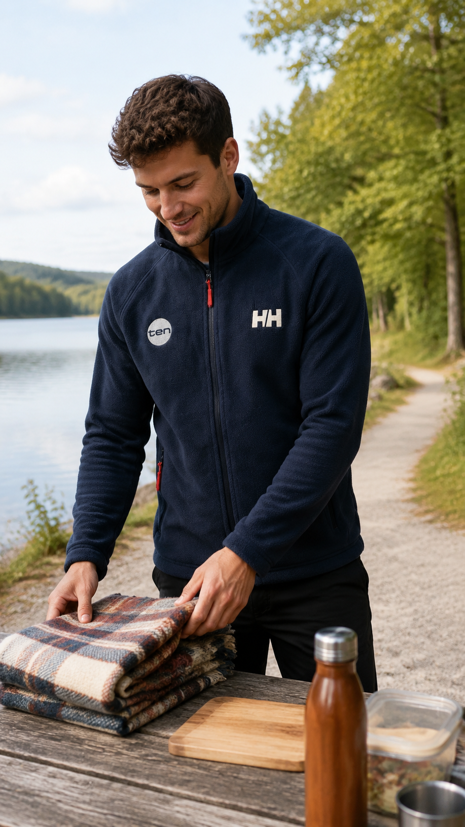 Helly Hansen Ανδρική Fleece Ζακέτα – Μπλε Σκούρο – XXL