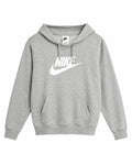 Nike Sportswear Club Fleece Hoodie Γκρι-XS