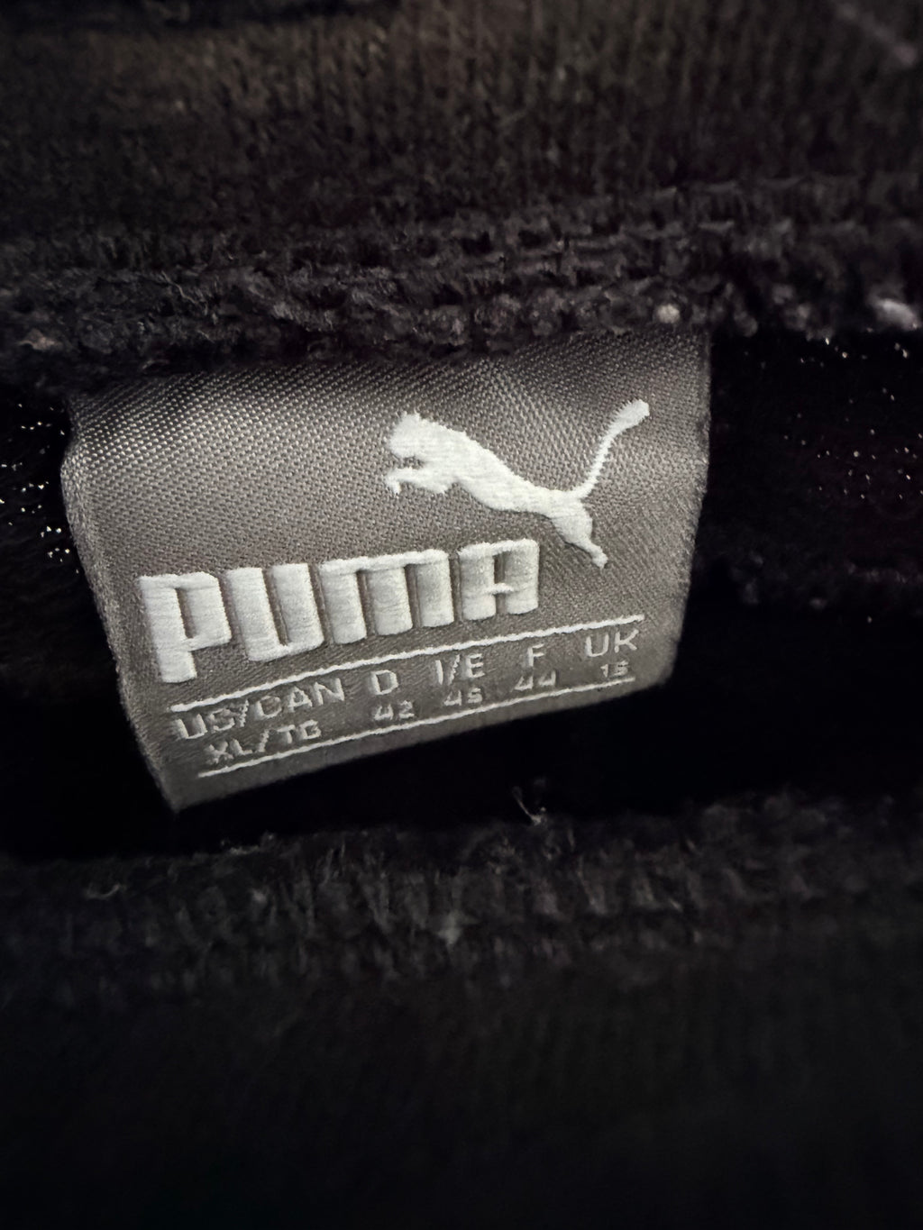 Puma Ανδρικό Μαύρο Παντελόνι Φόρμας Jogger-XL