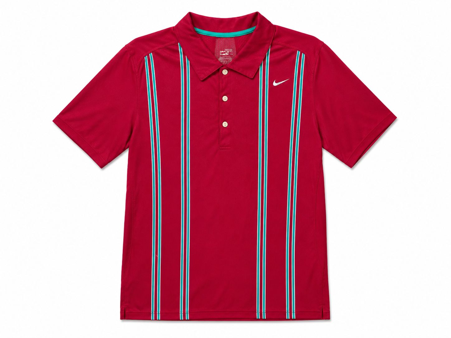 Nike Golf Dri-FIT Polo – Red Stripe-M