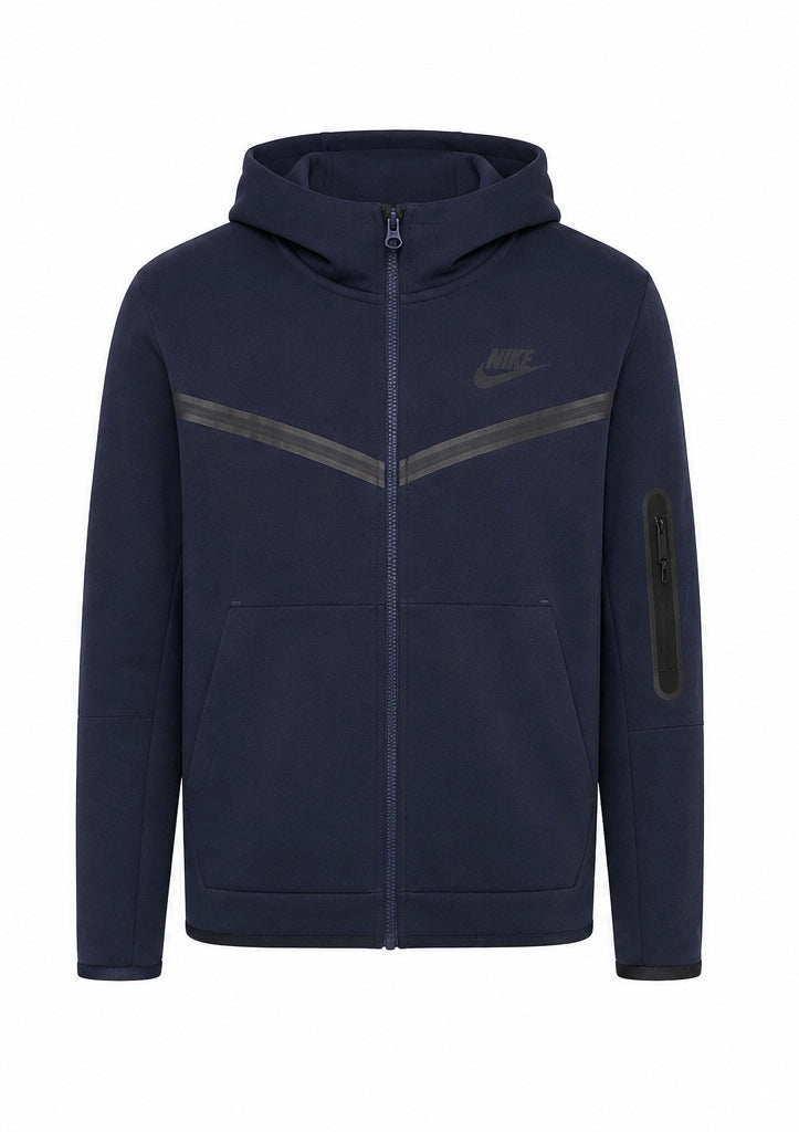 Nike Ανδρική Ζακέτα με Κουκούλα – Σκούρο Μπλε – XL