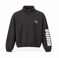 Puma γυναικείο Φούτερ Μαύρο - M