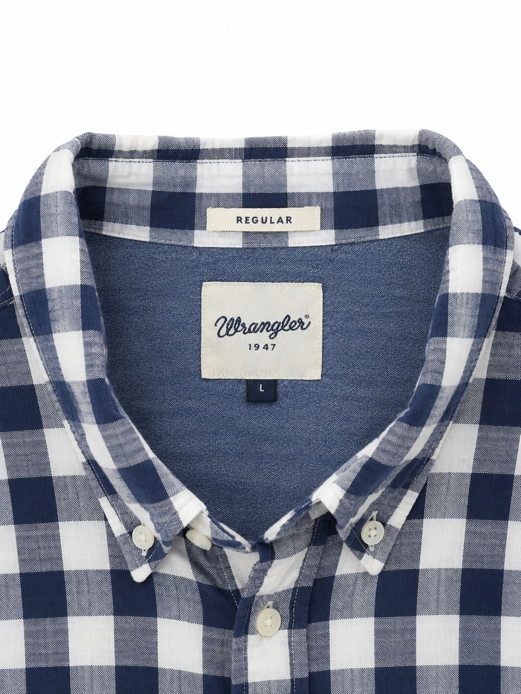 Wrangler Καρό Κοντομάνικο Πουκάμισο-L