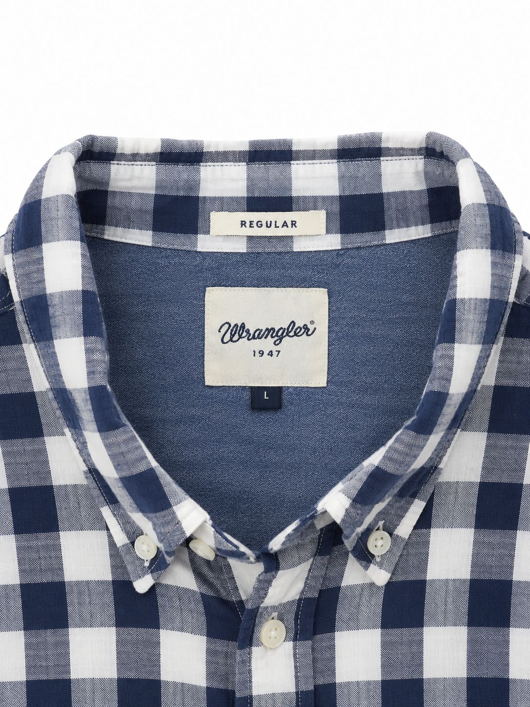 Wrangler Καρό Κοντομάνικο Πουκάμισο-L