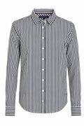 Tommy Hilfiger Striped Shirt – White & Navy-(6