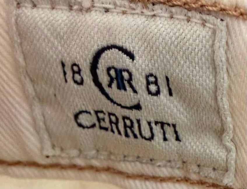Cerruti 1881 Ανδρικό Παντελόνι Off-White –30