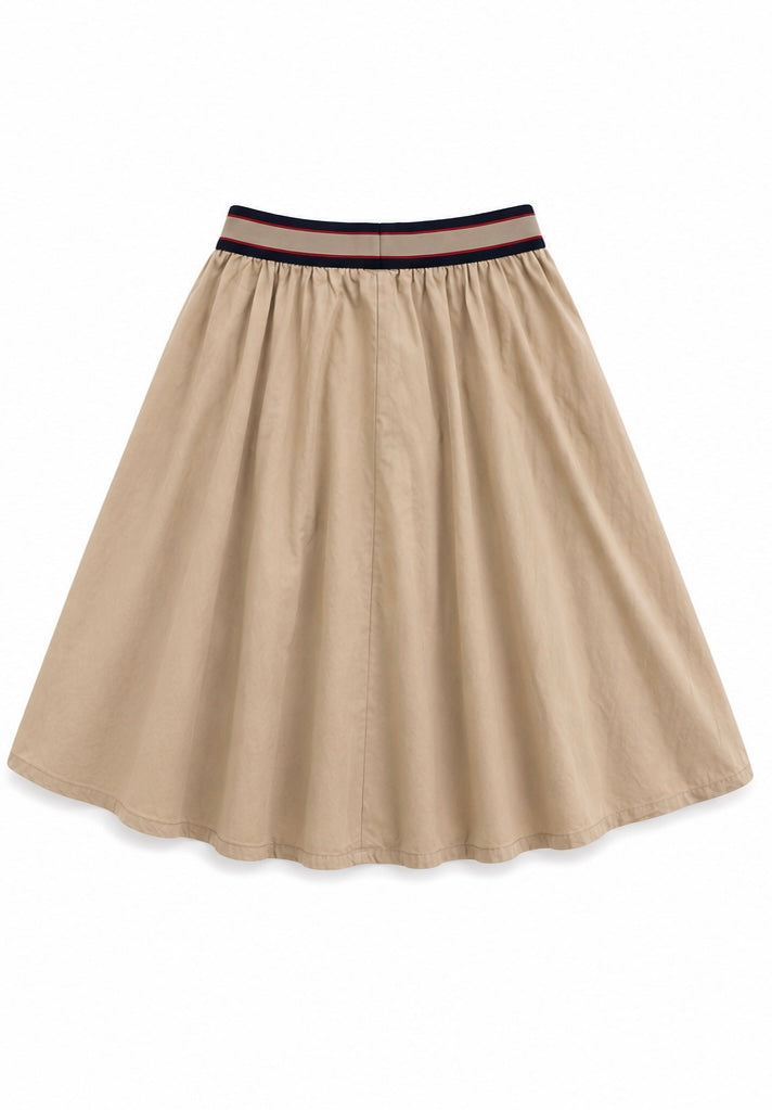 U.S. Polo Assn. Midi Skirt – Beige-EU38