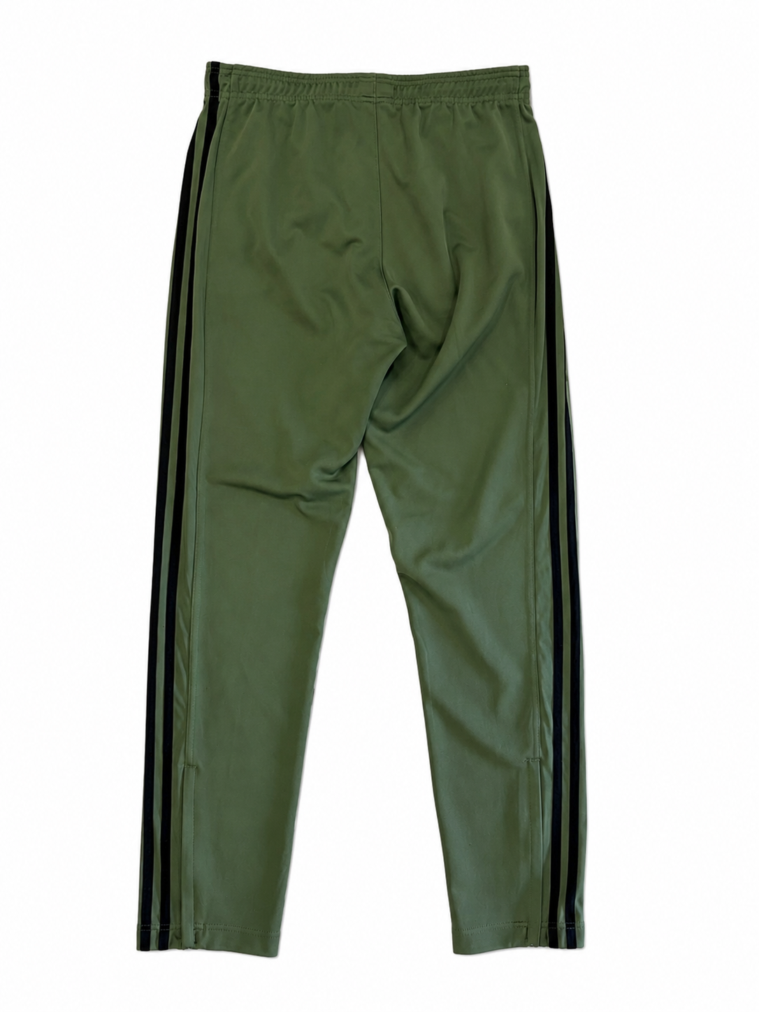 adidas Olive Green 3-Stripes Track Pants-S