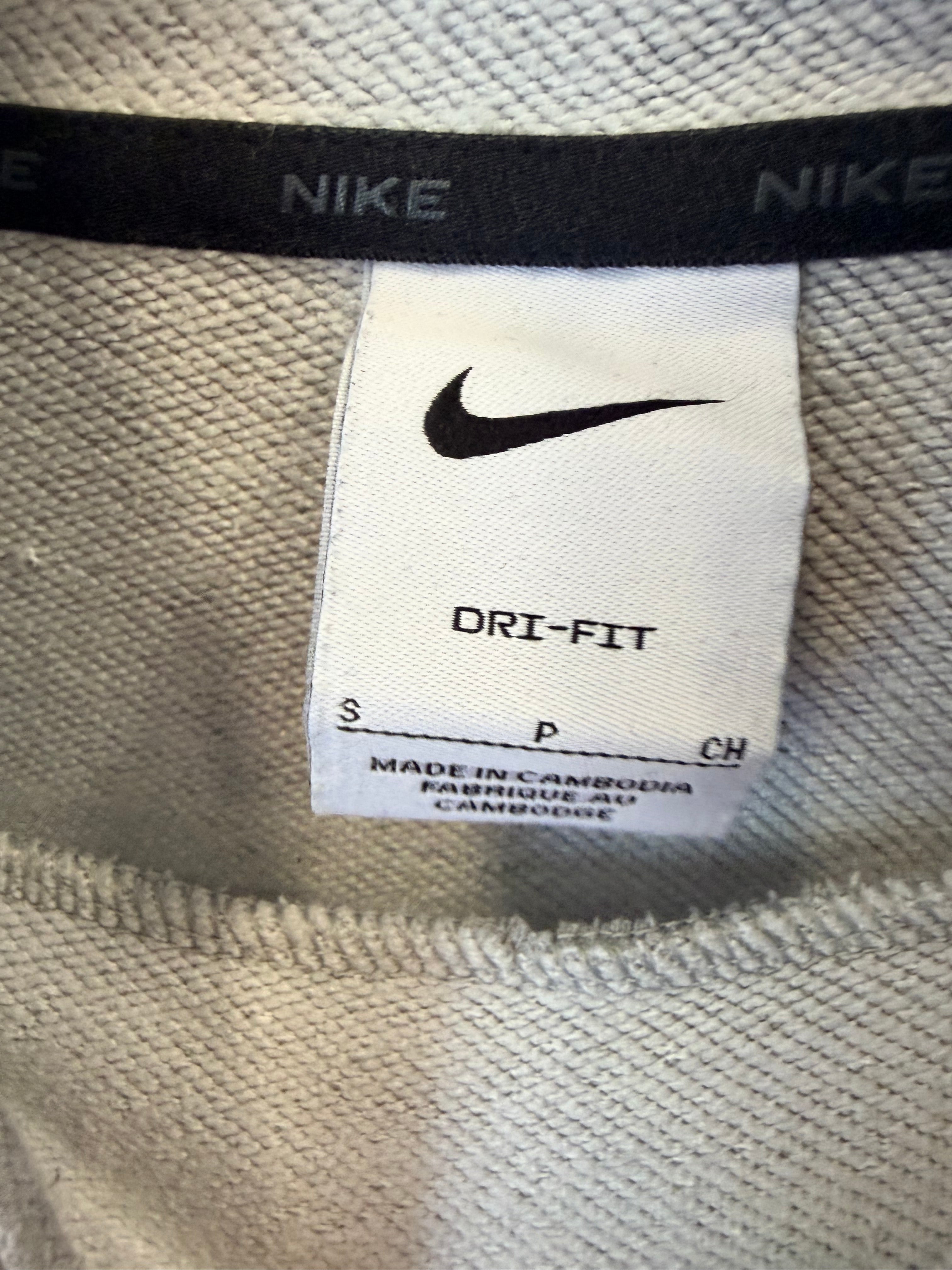 Nike Γκρι Hoodie με Logo Swoosh-S