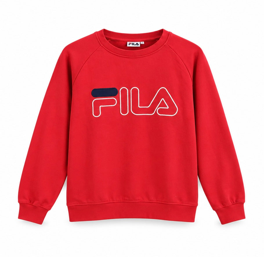 Fila Ανδρικό Φούτερ Κόκκινο – M