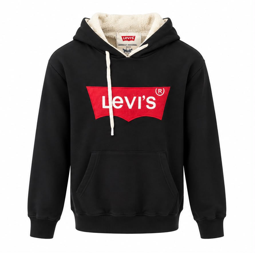 Levi's Ανδρικό Φούτερ Μαύρο-XL