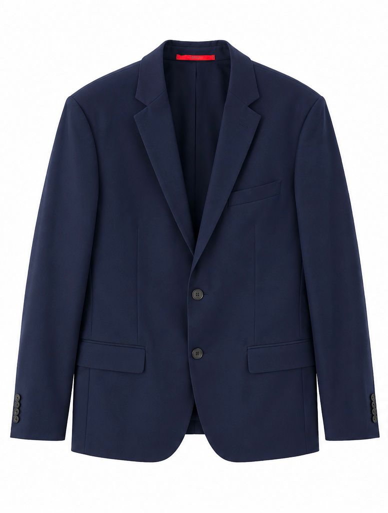 HUGO by Hugo Boss Ανδρικό Σακάκι Navy – Δίκουμπο-L