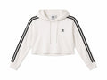 Adidas Originals Γυναικείο Crop Hoodie Λευκό-XS