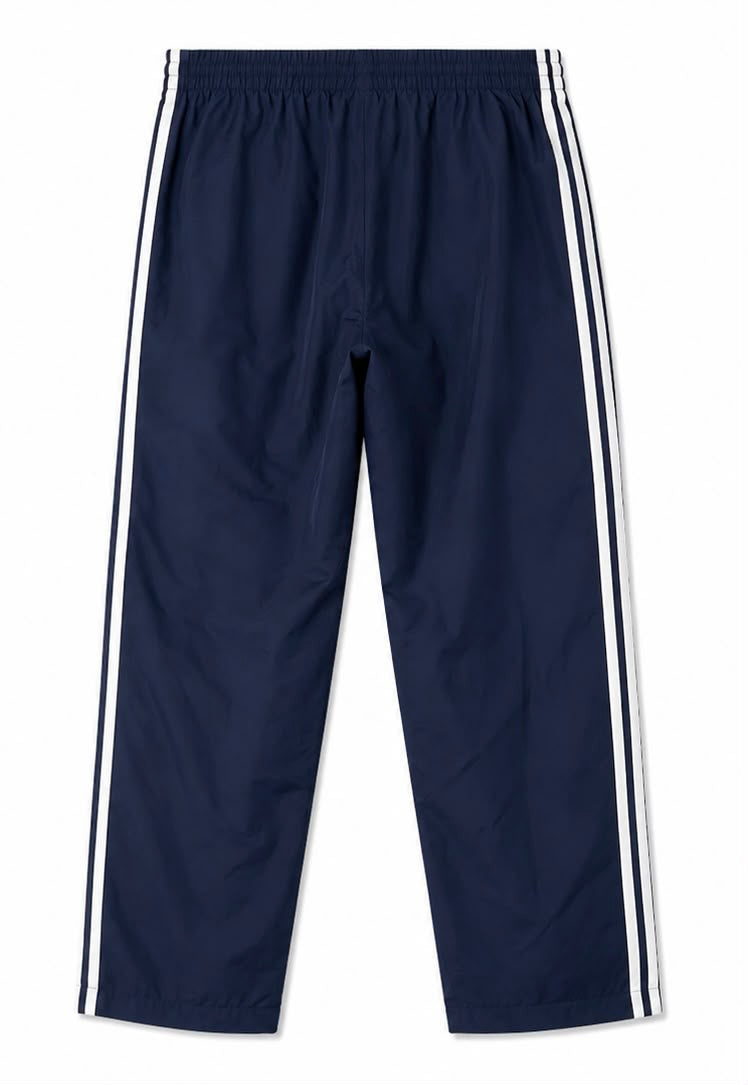 Adidas Ανδρικό Παντελόνι Φόρμας Μπλε Σκούρο με 3 Ρίγες-L