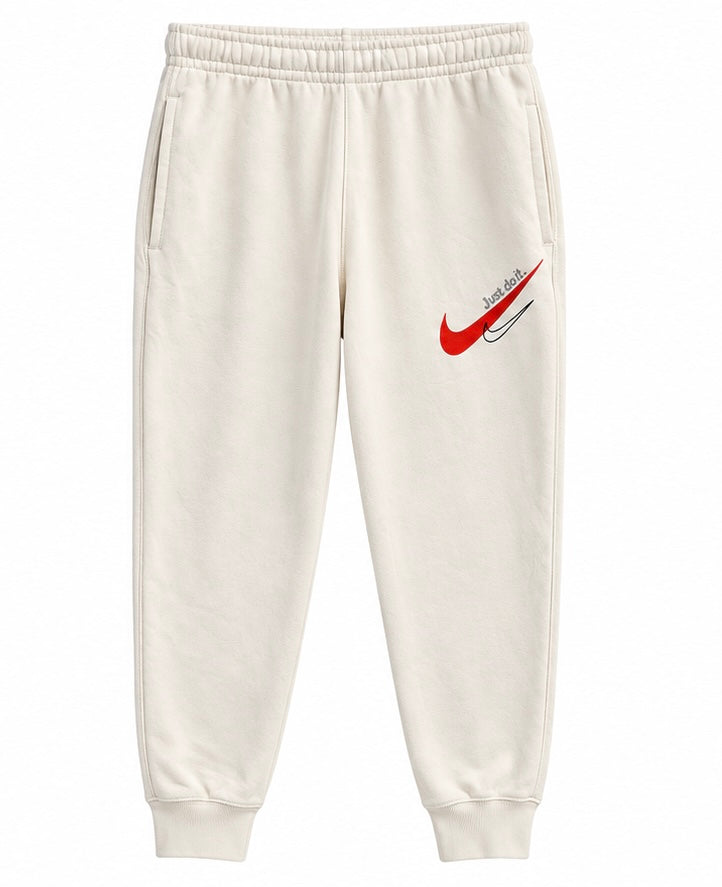 Nike Ανδρικό Παντελόνι Εκρού - XS