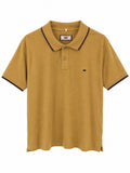 Carrera Ανδρικό Polo Μπλούζα Μουσταρδί-XXL