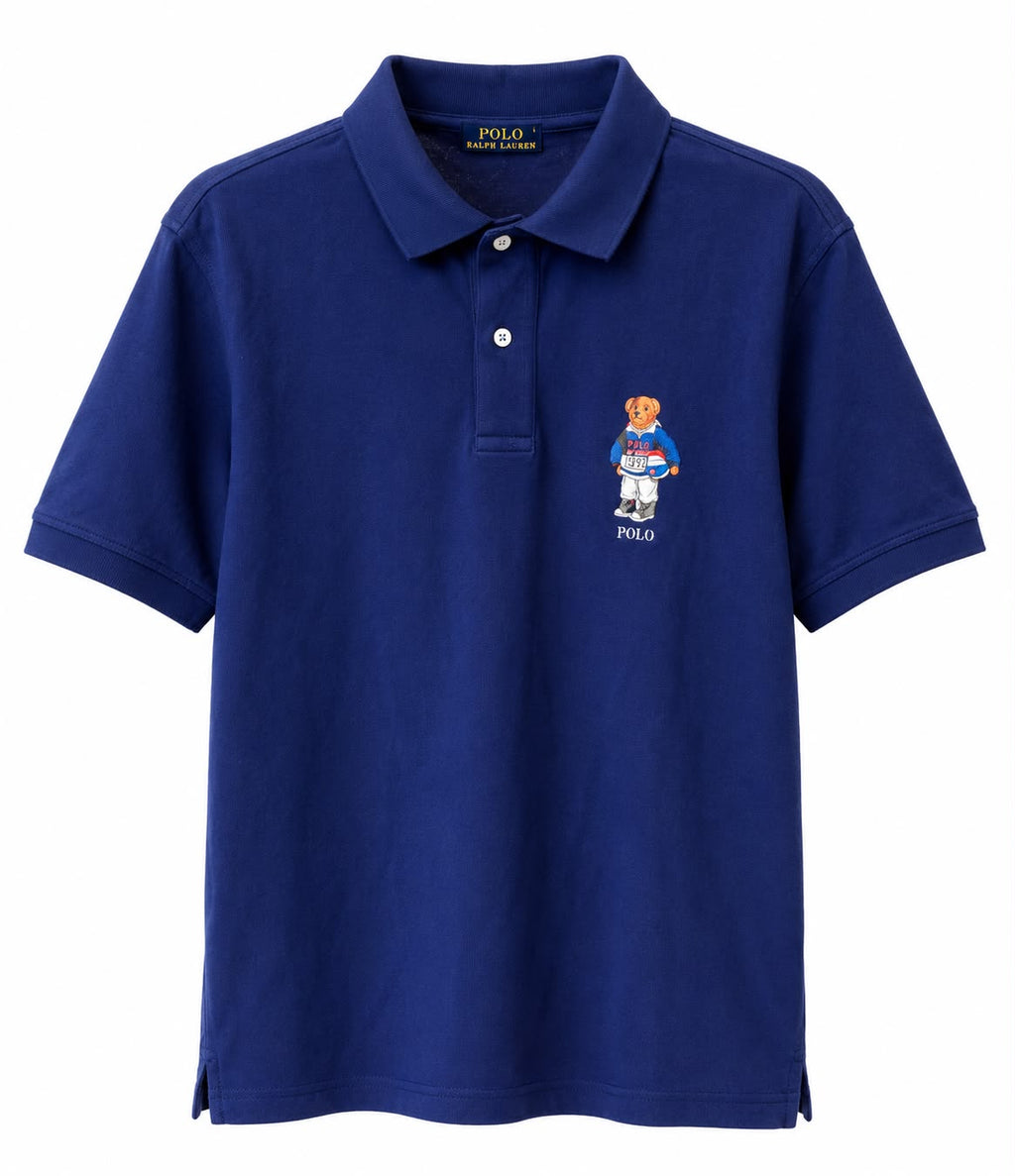 Polo Ralph Lauren Bear Polo Shirt – Royal Blue-L