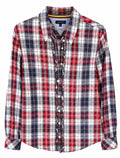 Tommy Hilfiger Καρό Πουκάμισο με Βολάν-XXL