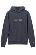 Tommy Hilfiger Ανδρικό Φούτερ με Κουκούλα – Σκούρο Μπλε - L