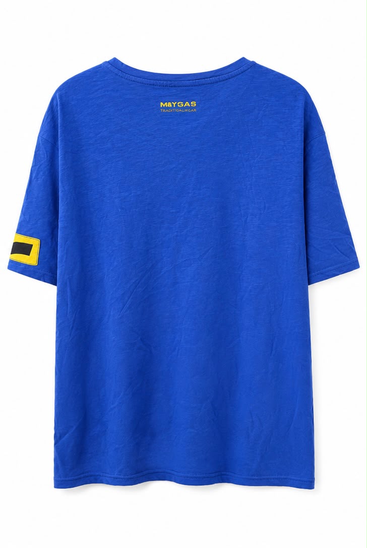 GAS Ανδρικό T-Shirt Μπλε – Μέγεθος XXL