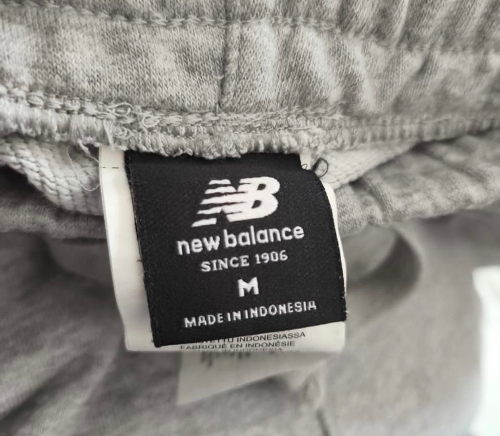 New Balance Ανδρικό Παντελόνι Φόρμας Γκρι - M
