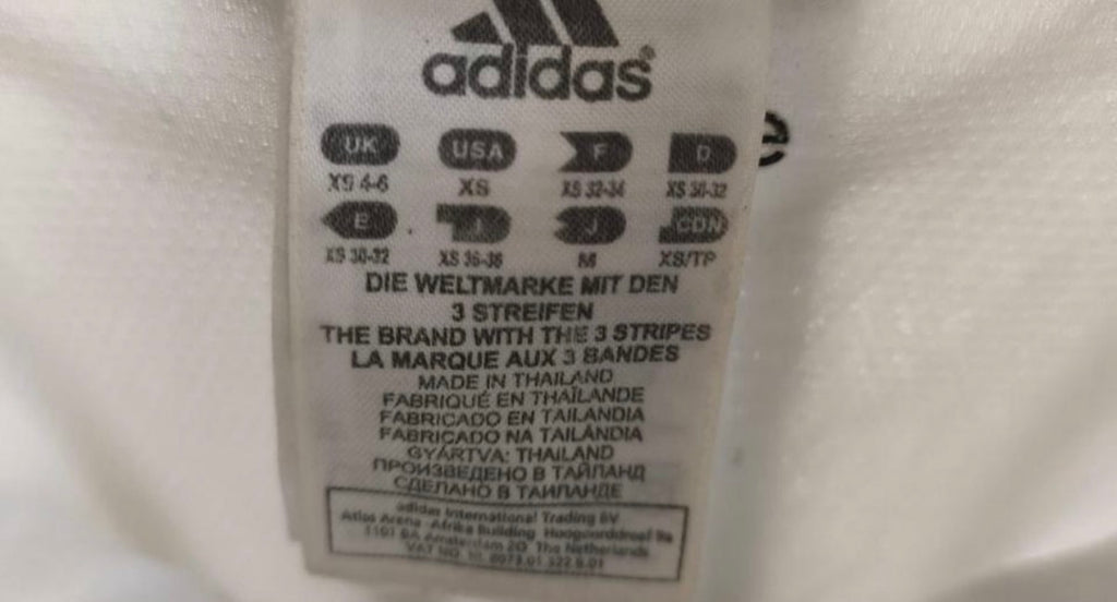 Adidas Ανδρική Ζακέτα Λευκή Μαύρη - XS