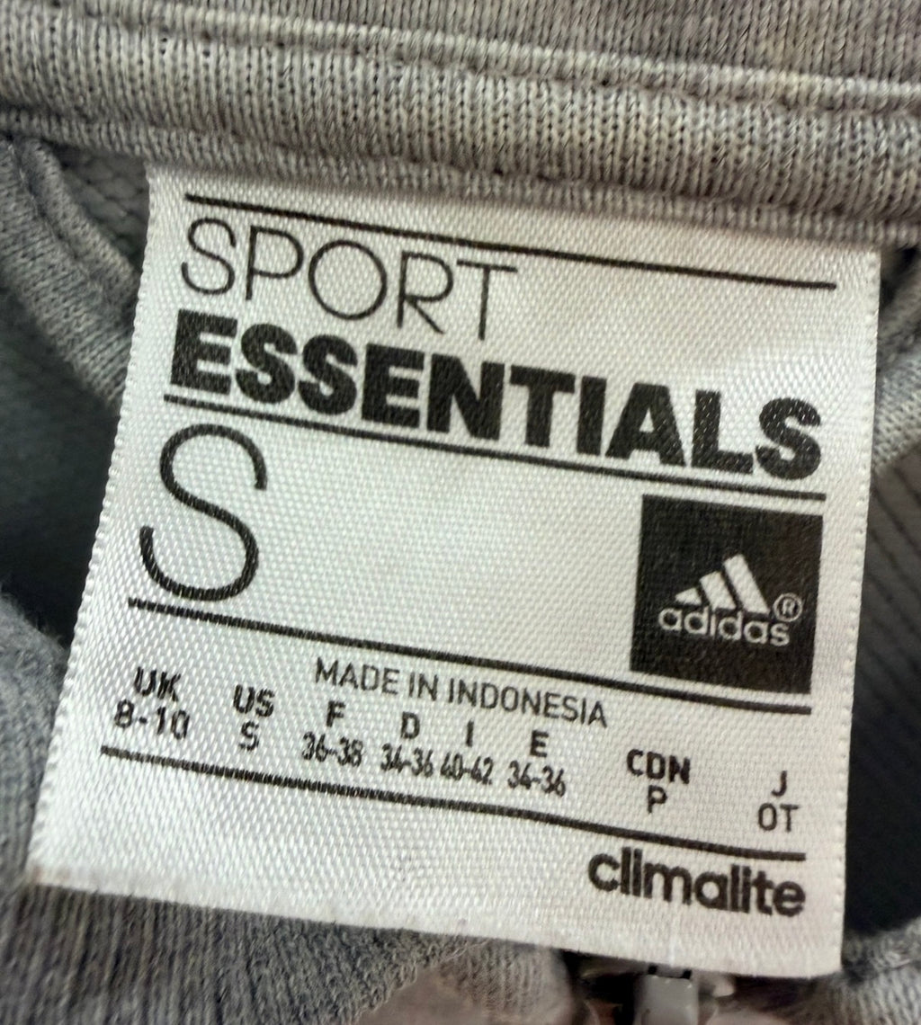 Adidas Sport Essentials Γυναικεία Ζακέτα Φούτερ – Γκρι – S
