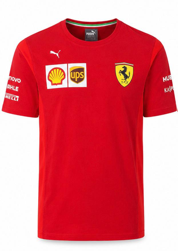 Puma Ferrari Παιδικό T-Shirt Μπλουζάκι – Κόκκινο – Size XL (12–14 Ετών)