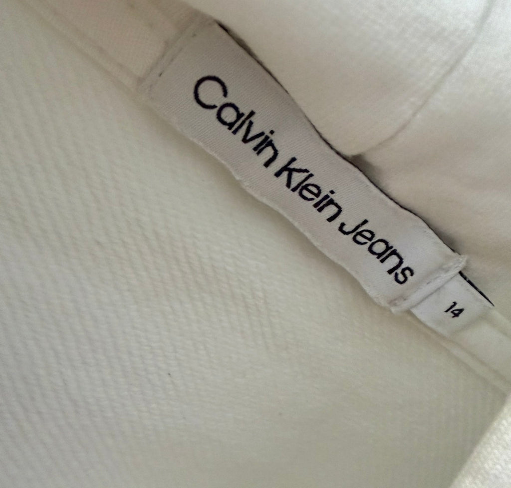 Calvin Klein Ανδρικό Φούτερ Λευκό – S