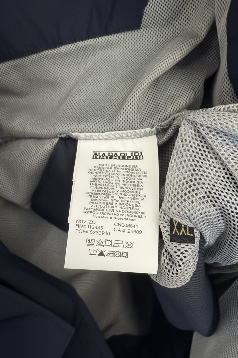 Napapijri Bomber Jacket – Navy-XXL