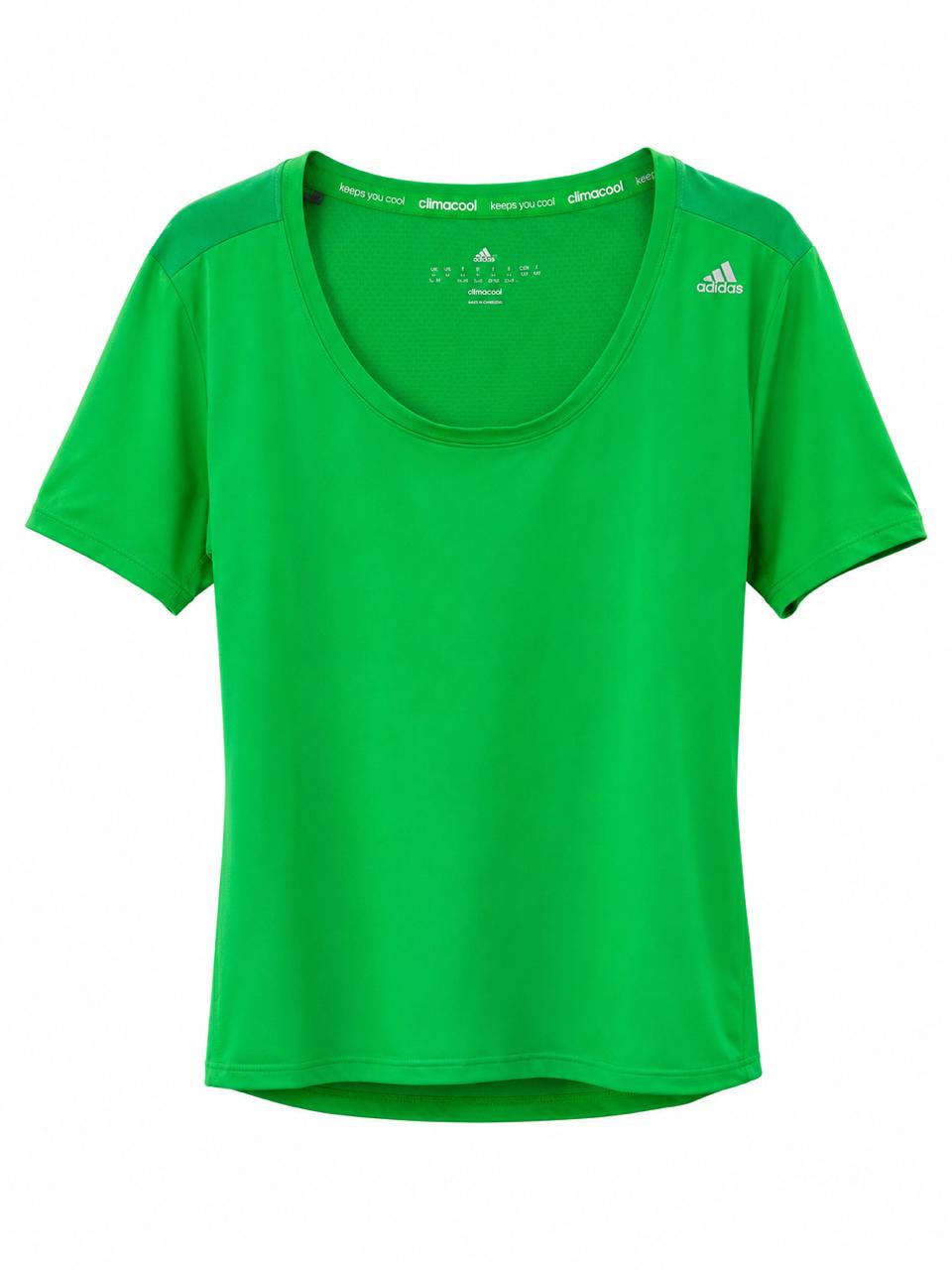 Adidas ClimaCool Γυναικείο Αθλητικό T-Shirt Πράσινο-L