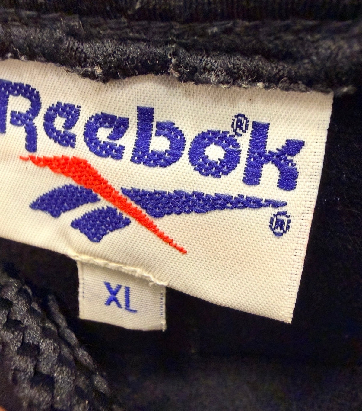 Reebok Ανδρικό Παντελόνι Φόρμας Μαύρο - XL