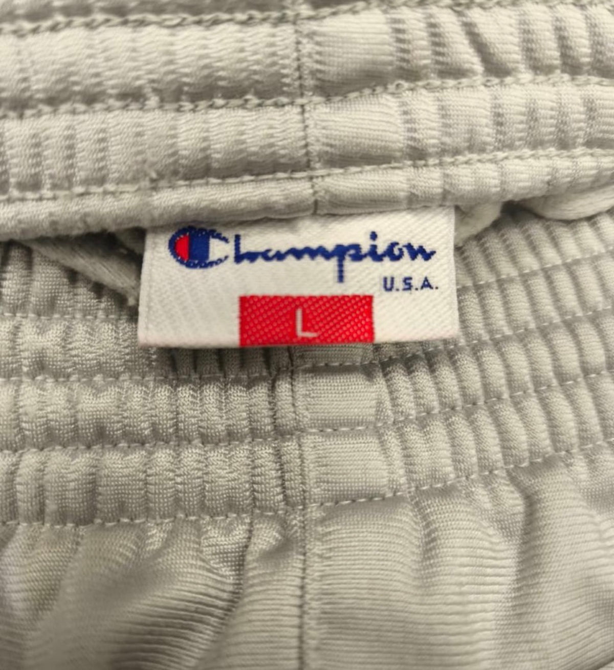 Champion Ανδρικό Παντελόνι Φόρμας Λευκό - L