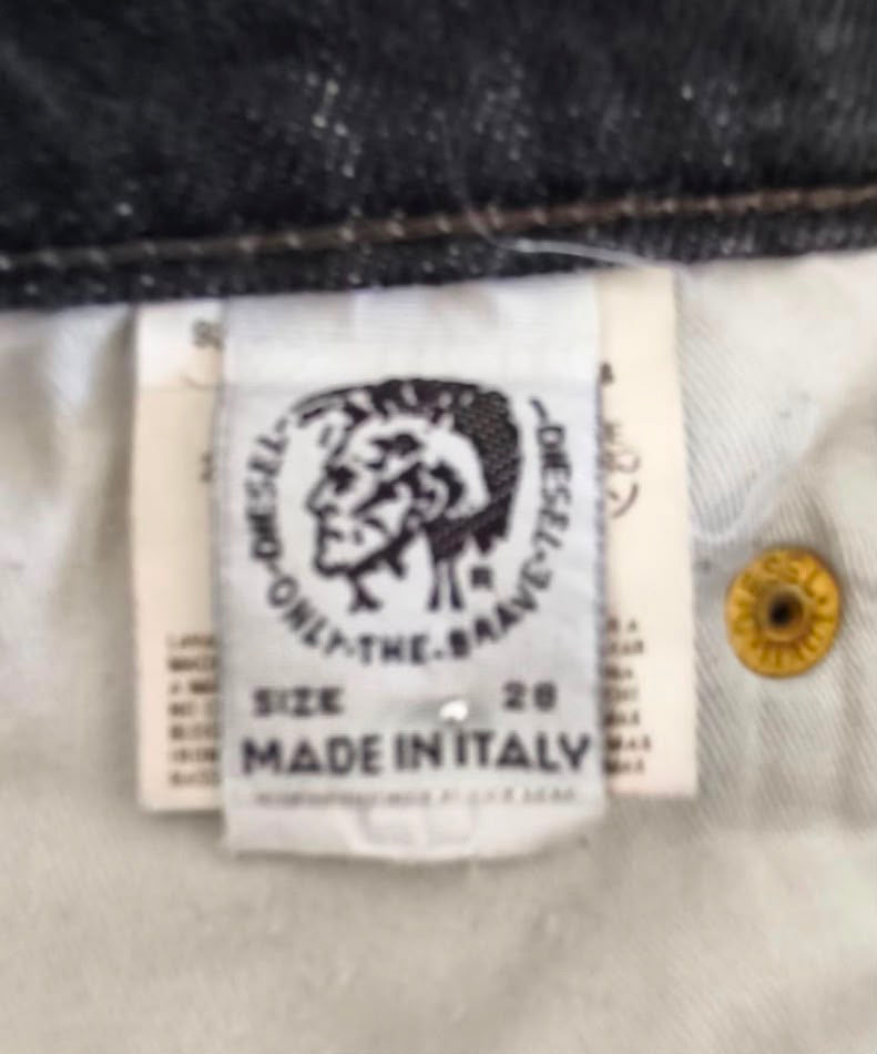 Diesel Ανδρικό Τζιν Παντελόνι Μαύρο – Made in Italy-28