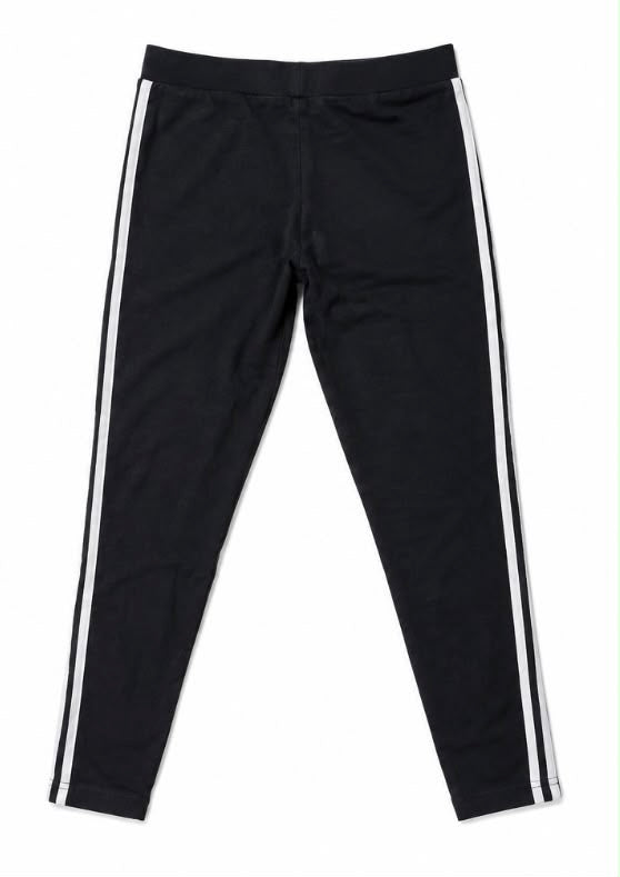 Adidas Originals Μαύρο Κολάν με 3 Ρίγες (M)