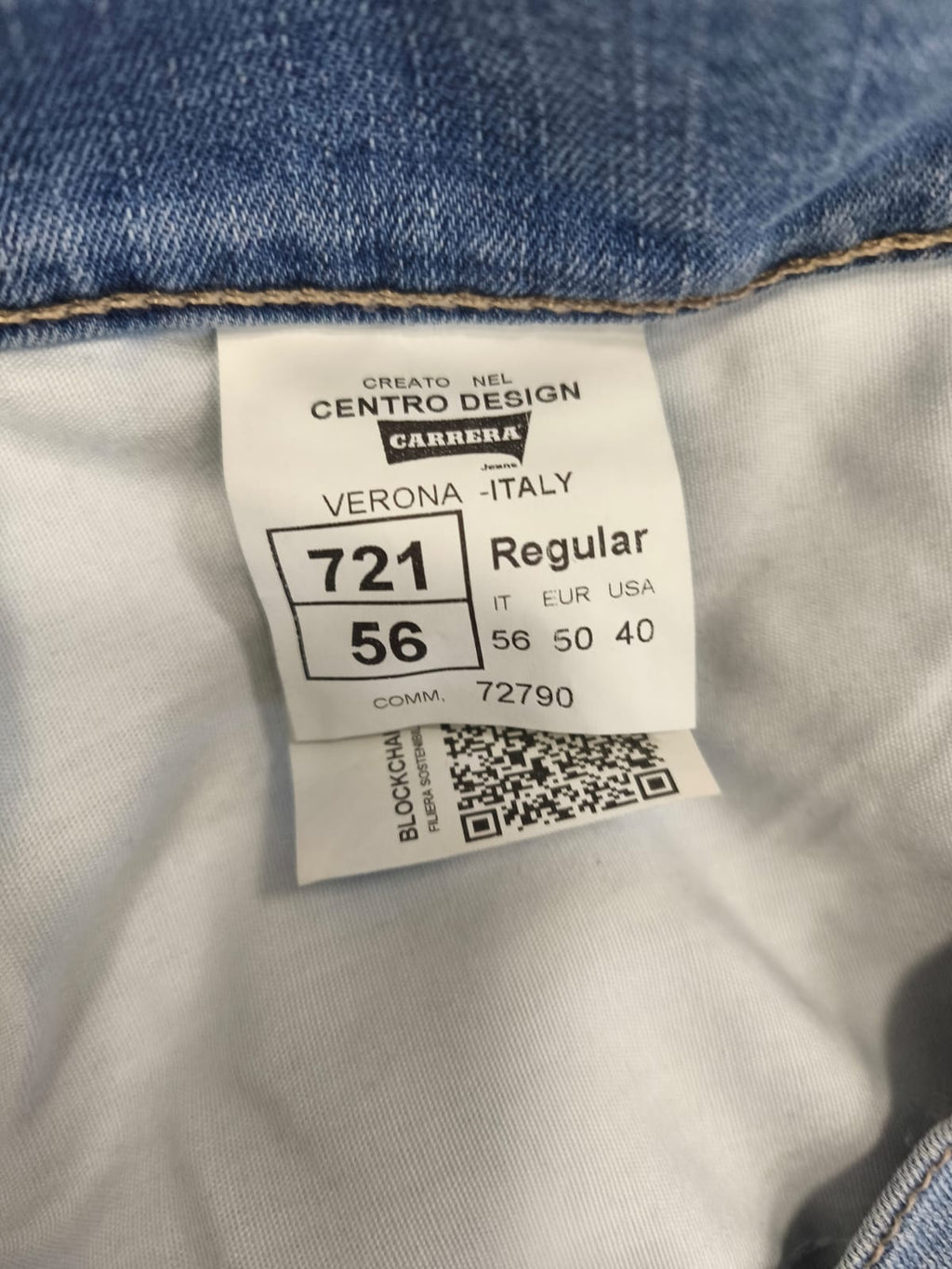 Carrera Jeans Denim Shorts – Light Blue Wash-EU50
