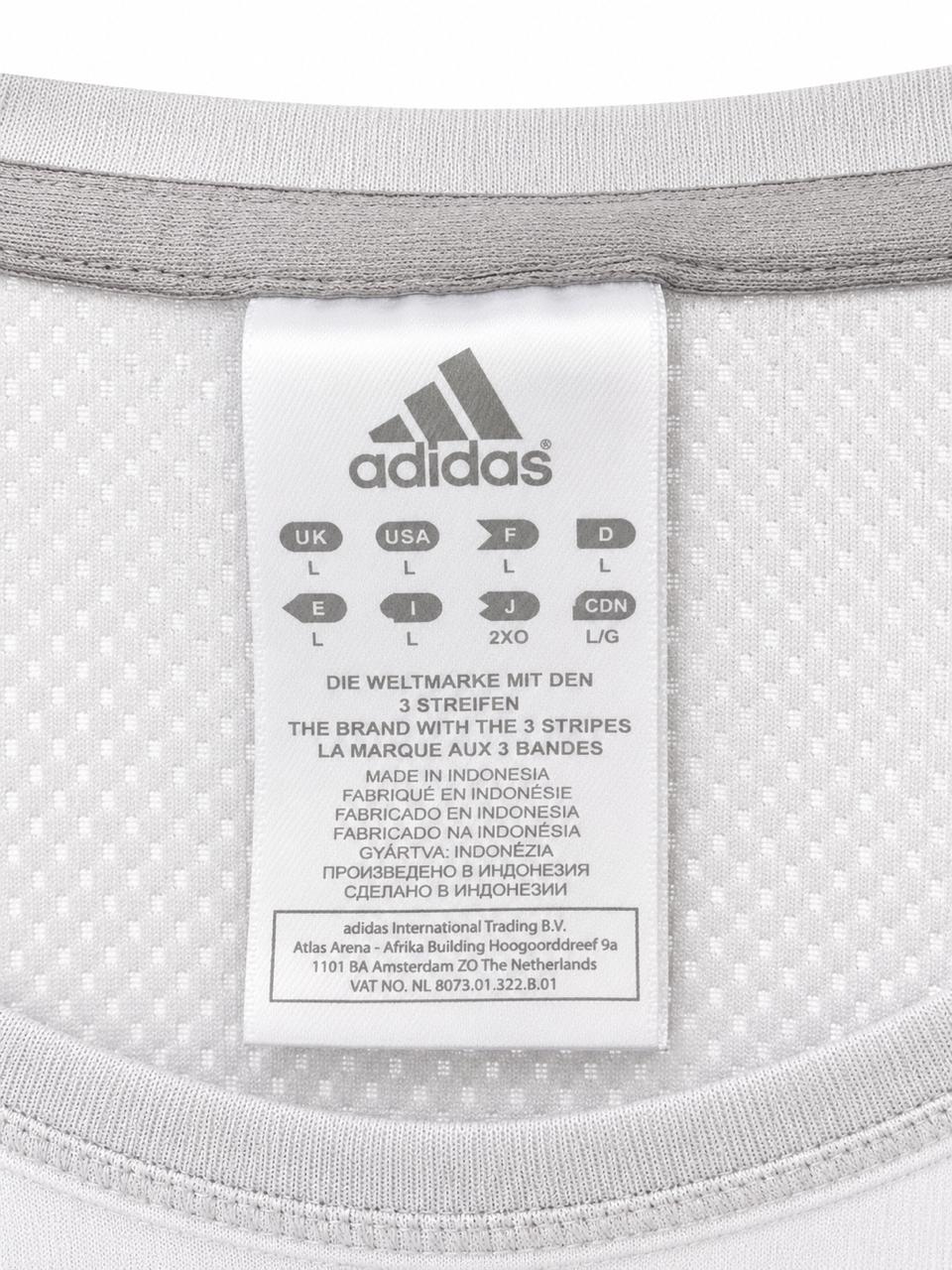 Adidas ClimaCool Running T-Shirt – Gray/Red-L