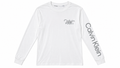Calvin Klein Ανδρικό Μακρυμάνικο Μπλουζάκι – Λευκό – M