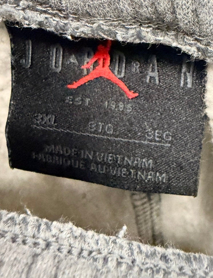 Jordan Ανδρικό Παντελόνι Φόρμας Γκρι - 3XL