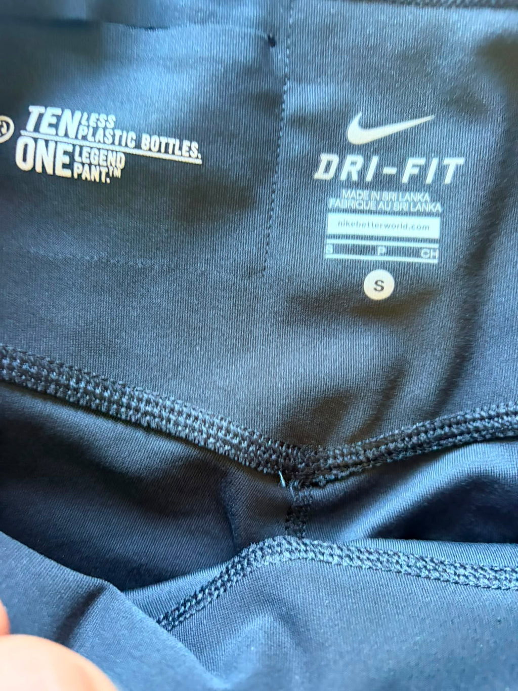 Nike Μαύρο 3/4 Κολάν Προπόνησης (S)