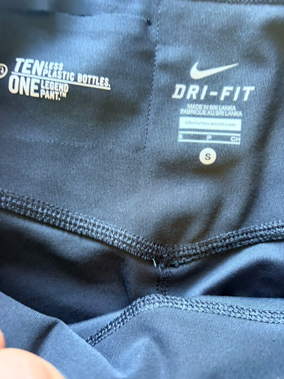 Nike Μαύρο 3/4 Κολάν Προπόνησης (S)