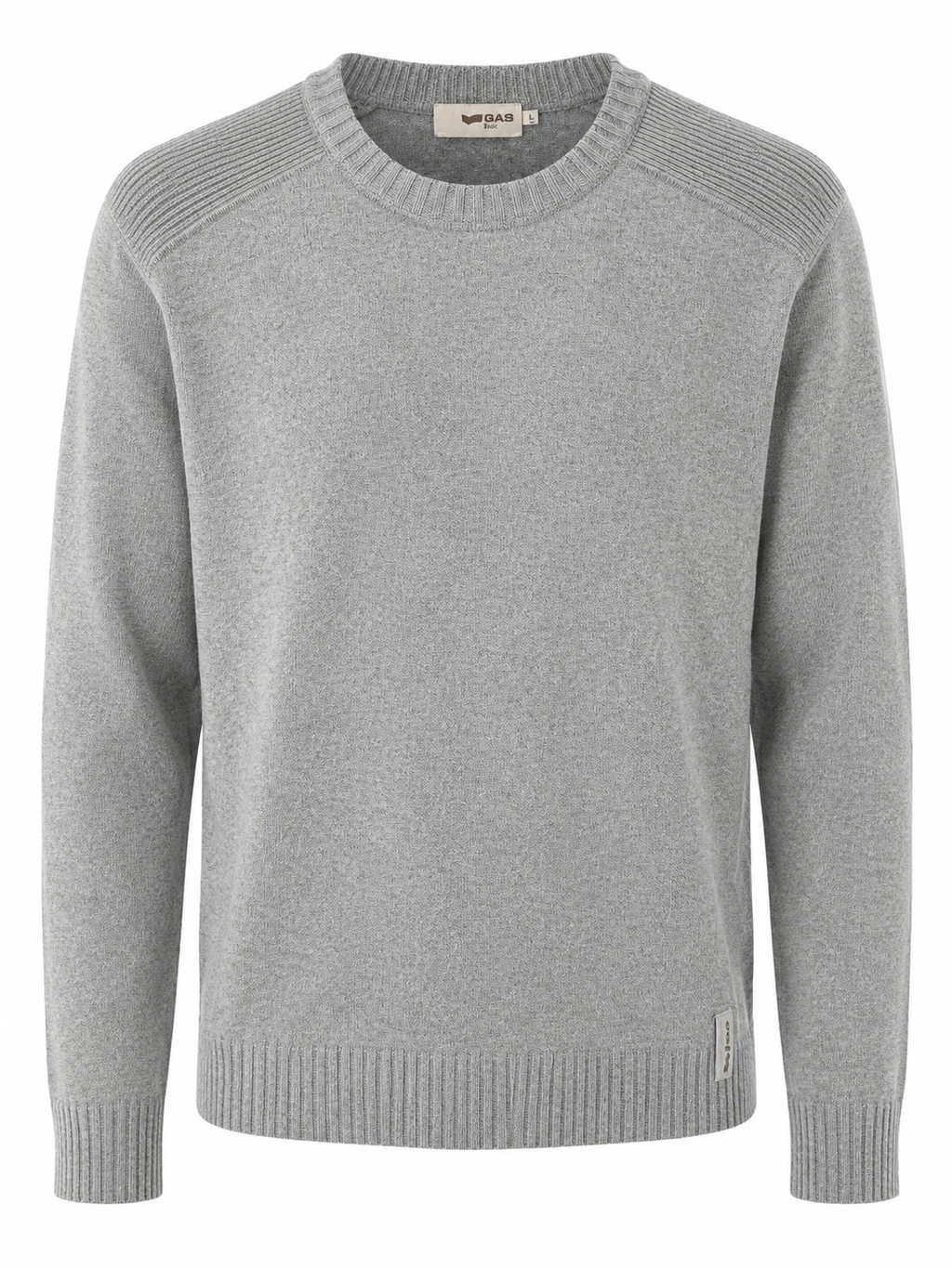 GAS Knit Sweater Grey-XXL