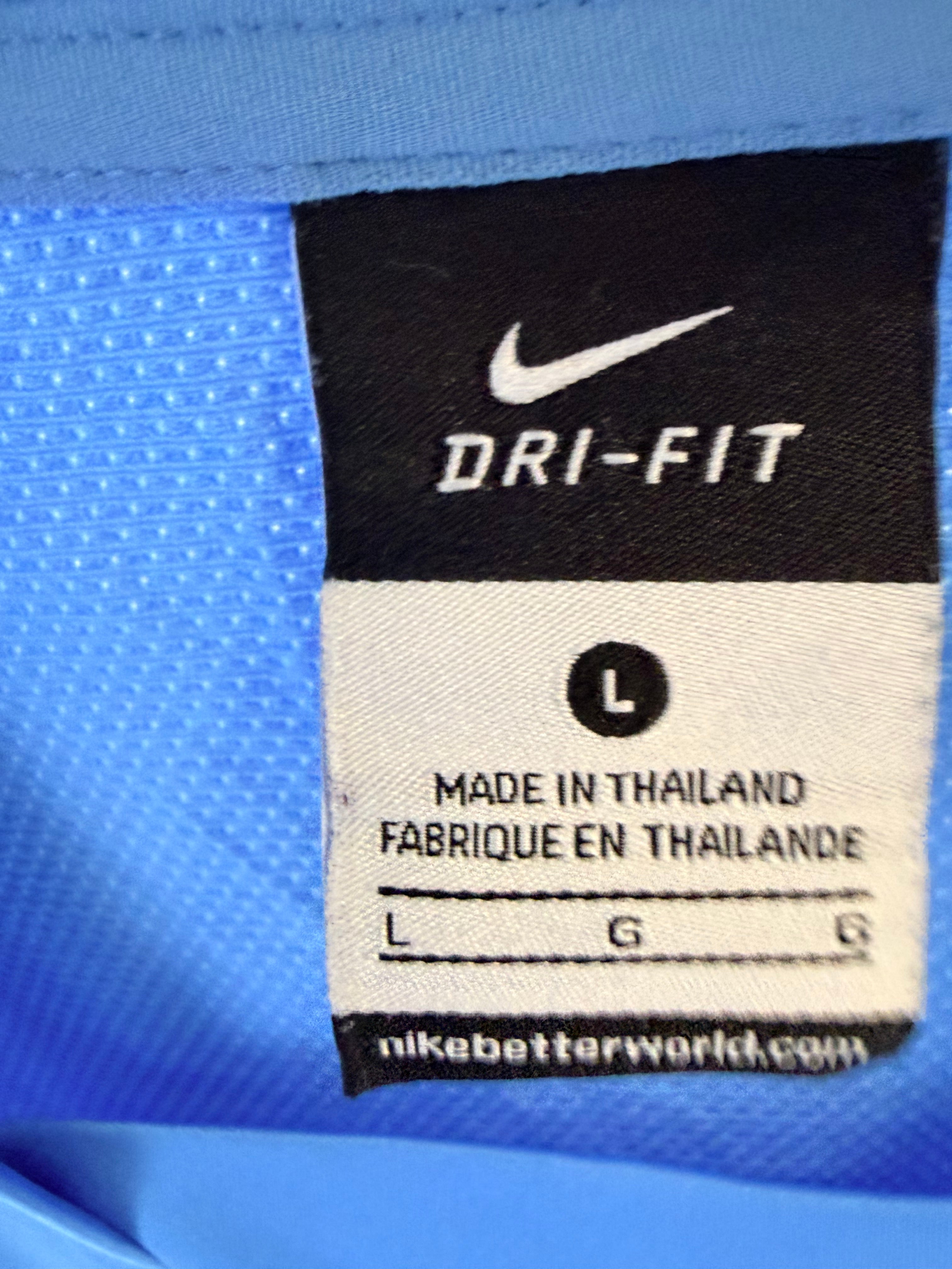 Nike Dri-FIT Γαλάζια Αθλητική Μπλούζα-L