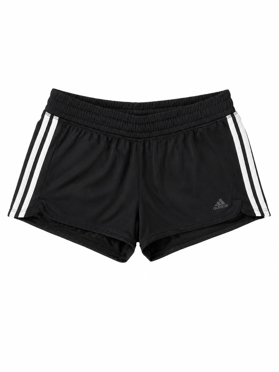 Adidas 3-Stripes Running Shorts Μαύρο-XS