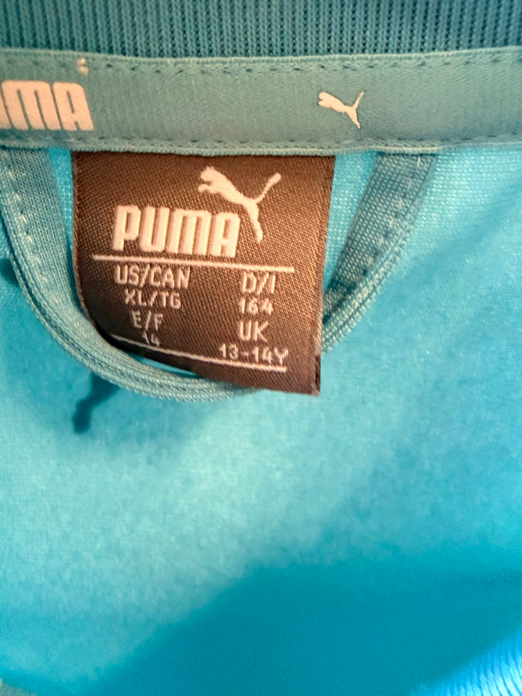 Puma Full Zip Track Jacket – Sky Blue-XL