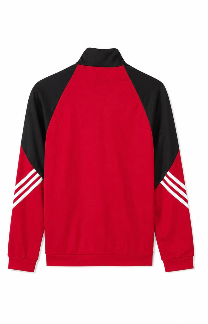 Adidas Team Track Jacket – Red/Black-S
