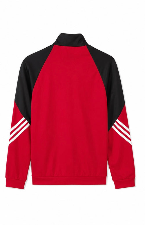 Adidas Team Track Jacket – Red/Black-S