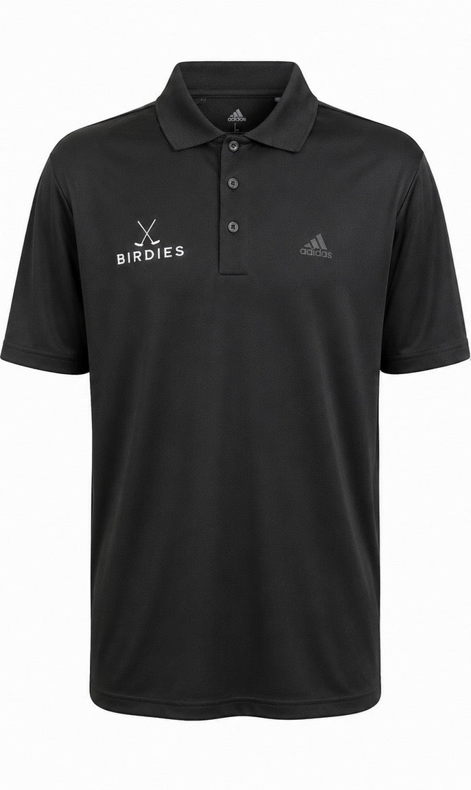 Adidas Primegreen Birdies Performance Polo Μαύρο – Large