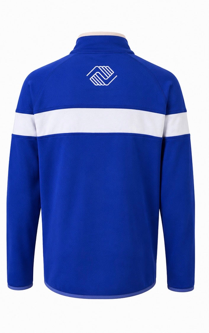 Adidas Monticello Motor Club 1/4 Zip Training Top Μπλε – Large